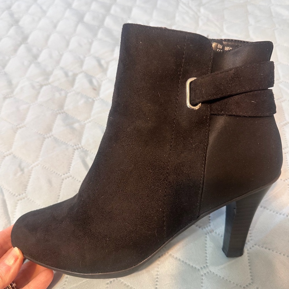 Kelly & Katie Black Ankle Booties